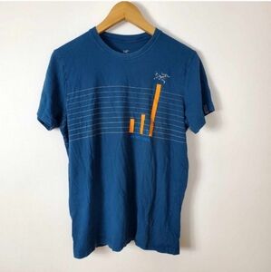 Arc’teryx Blue Shirt Tee Short Sleeve - size M